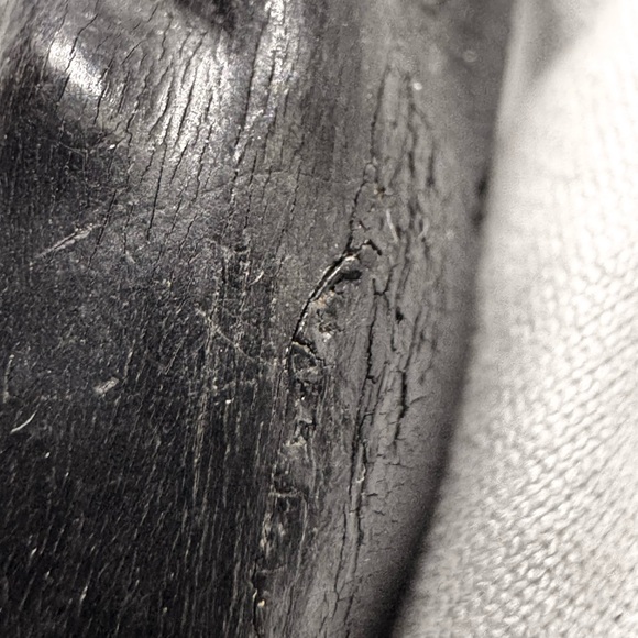 Antique Brooch Mourning victorian gutta percha love token - Picture 11 of 16